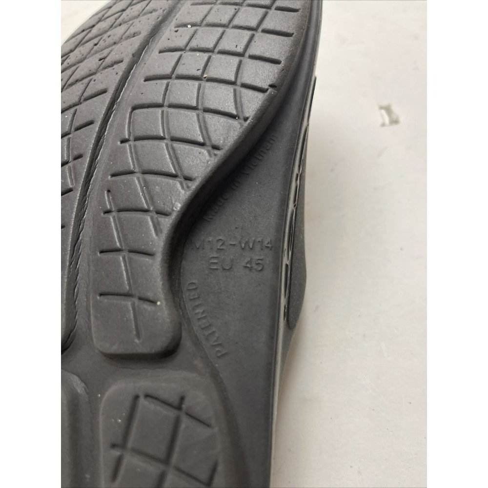 Oefos Black Slip On Rubber Slides Mens Size 12 - Picture 4 of 7